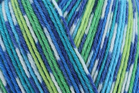 West Yorkshire Spinners Signature 4 Ply 851 Peacock with wool and nylon